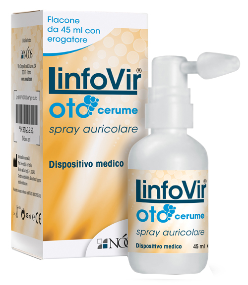 LINFOVIR OTO CERUME SPRAY AURICOLARE 45 ML - Farma Nice