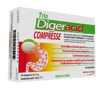 TRIO DIGERACID 24 COMPRESSE - Farma Nice