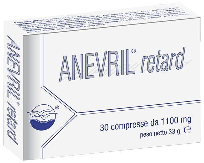 ANEVRIL RETARD 30 COMPRESSE - Farma Nice