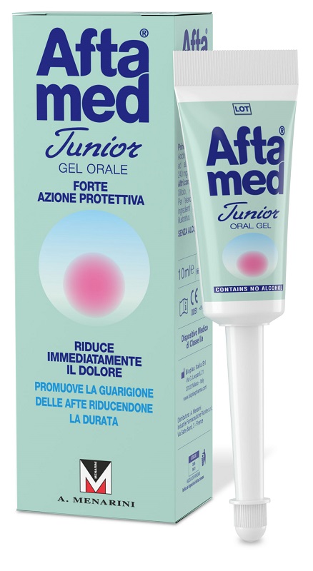 GEL AFTAMED JUNIOR ACIDO IALURONICO 10 ML - Farma Nice