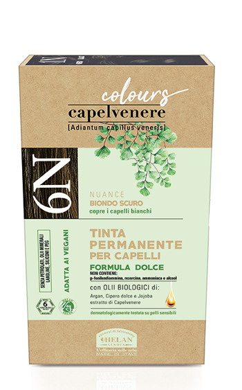 CAPELVENERE COLOURS TINTA CAPELLI 6N BIONDO SCURO - Farma Nice