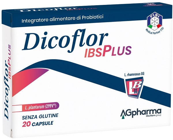 DICOFLOR IBSPLUS 20 CAPSULE - Farma Nice