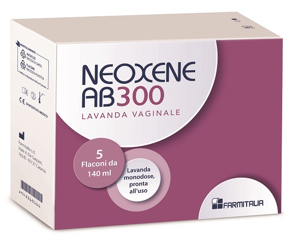 NEOXENE AB 300 LAVANDA VAGINALE 5 FLACONI DA 140 ML - Farma Nice