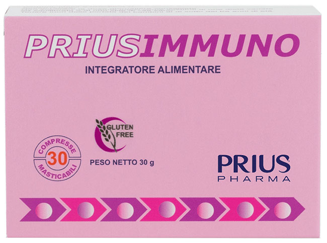 PRIUSIMMUNO 30 COMPRESSE MASTICABILI - Farma Nice