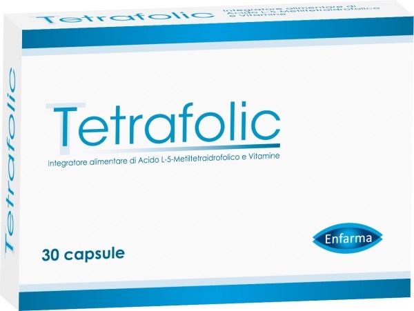 TETRAFOLIC 30 CAPSULE - Farma Nice