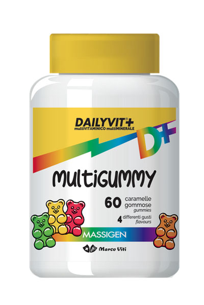 MASSIGEN MULTIGUMMY 60 CARAMELLE GOMMOSE - Farma Nice