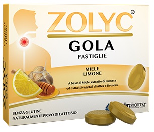 ZOLYC GOLA MIELE/LIMONE 36 PASTIGLIE - Farma Nice