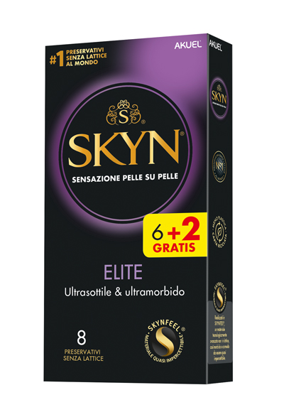 AKUEL SKYN ELITE ULTRASOTTILE & ULTRAMORDBIDO 6 PEZZI + 2 OMAGGIO - Farma Nice