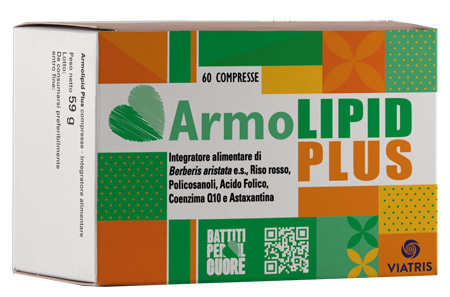 ARMOLIPID PLUS 60 COMPRESSE EDIZIONE LIMITATA BATTITI PER IL CUORE 2023 - Farma Nice