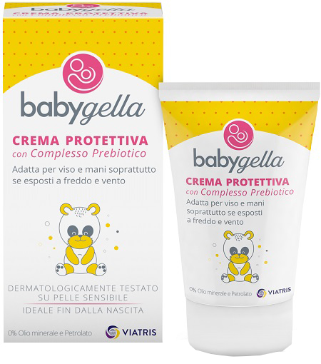 BABYGELLA PREBIOTIC CREMA PROTETTIVA VISO E MANI 50 ML - Farma Nice