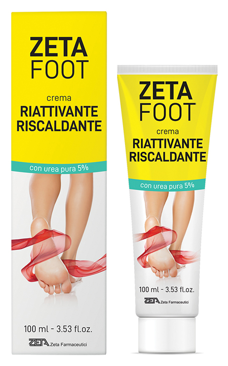 ZETAFOOT CREMA RIATTIVA RISCALDANTE 100 ML - Farma Nice