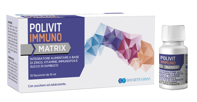 POLIVIT IMMUNO MATRIX 10 FLACONCINI DA 10 ML - Farma Nice