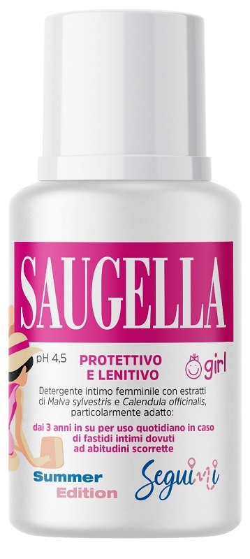 SAUGELLA GIRL PROTETTIVO E LENITIVO DETERGENTE INTIMO 100 ML - Farma Nice