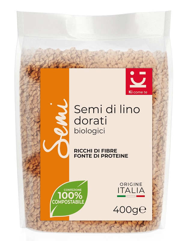 KI SEMI DI LINO DORATI 400 G - Farma Nice