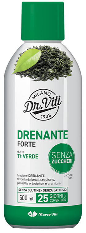 DRENANTE FORTE TE' VERDE 500 ML - Farma Nice