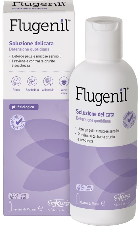 FLUGENIL SOLUZIONE INTIMA DELICATA 150 ML - Farma Nice