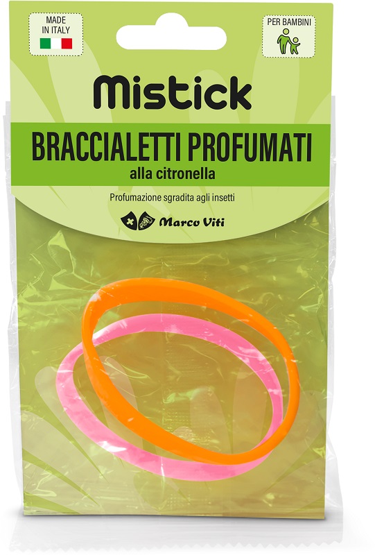 MISTICK BRACCIALETTI ROSA + ARANCIA 2 PEZZI - Farma Nice