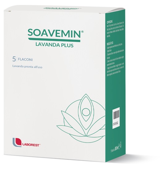 SOAVEMIN LAVANDA PLUS 5 FLACONI DA 100 ML - Farma Nice