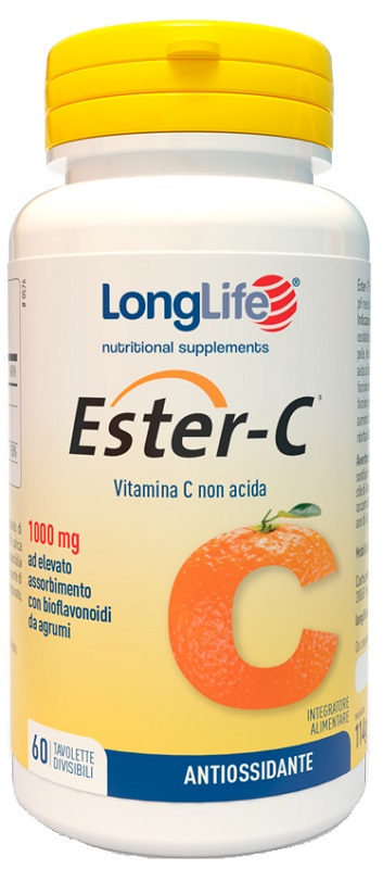 LONGLIFE ESTER C 1000MG 60 TAVOLETTE - Farma Nice