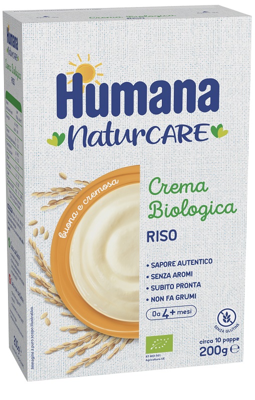 HUMANA CREMA DI RISO BIOLOGICO 200 G - Farma Nice