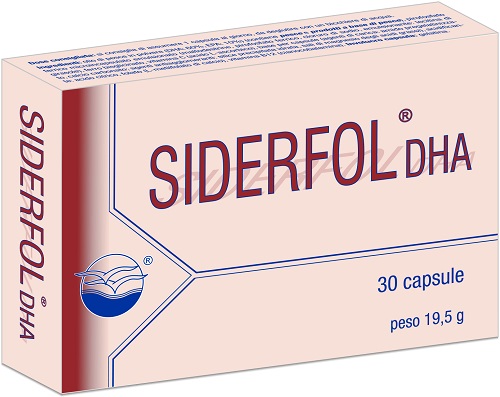 SIDERFOL DHA 30 CAPSULE - Farma Nice