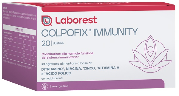 COLPOFIX IMMUNITY 20 BUSTINE SENZA GLUTINE CON EDULCORANTI - Farma Nice