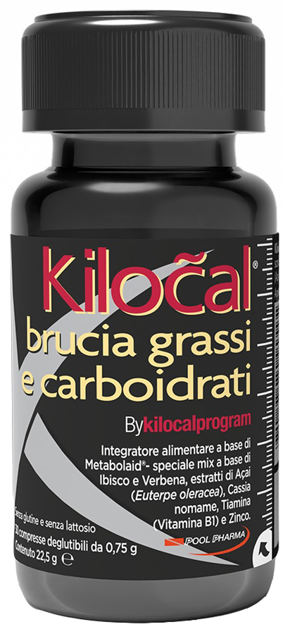 KILOCAL BRUCIA GRASSI E CARBOIDRATI 30 COMPRESSE - Farma Nice
