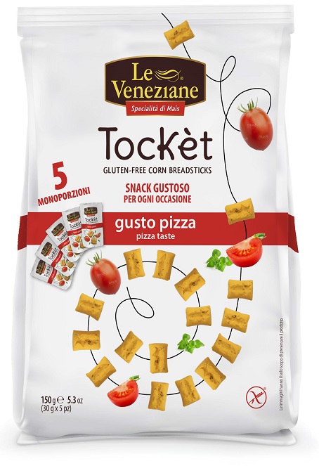 LE VENEZIANE TOCKET MULTIPACK GUSTO PIZZA 30 G X 5 PEZZI - Farma Nice