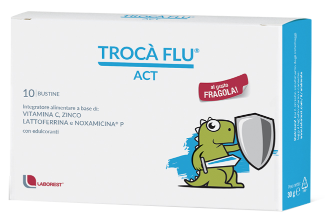 TROCA' FLU ACT 10 BUSTINE - Farma Nice