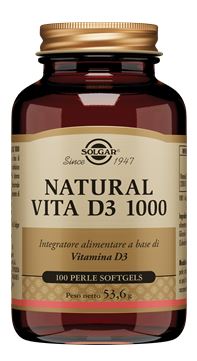 NATURAL VITA D3 1000 100 PERLE SOFTGEL - Farma Nice