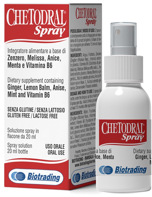 CHETODRAL SPRAY 20 ML - Farma Nice