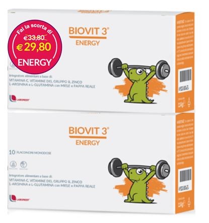 BIOVIT 3 ENERGY MULTIPACK 10 FLACONI X 2 - Farma Nice