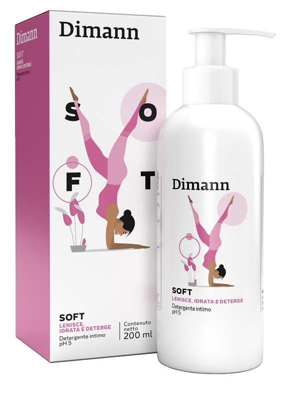 DIMANN SOFT DETERGENTE INTIMO PH 5 200 ML - Farma Nice