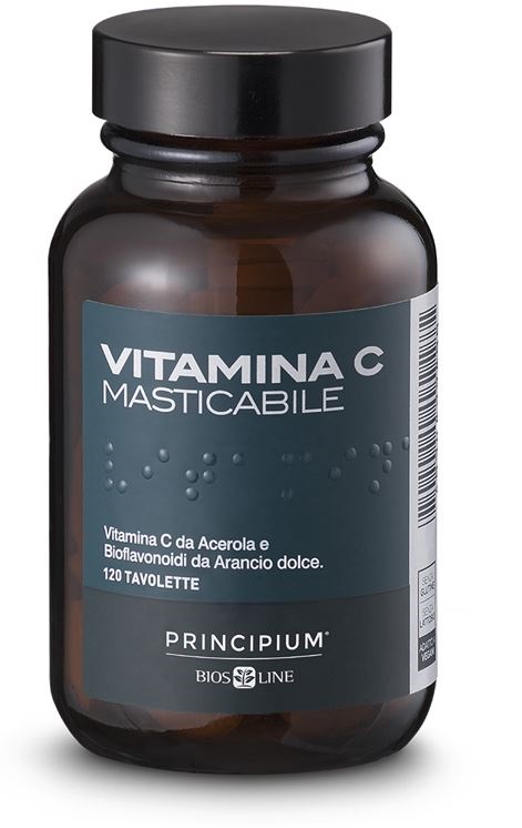 PRINCIPIUM VITAMINA C MASTICABILE 120 TAVOLETTE - Farma Nice