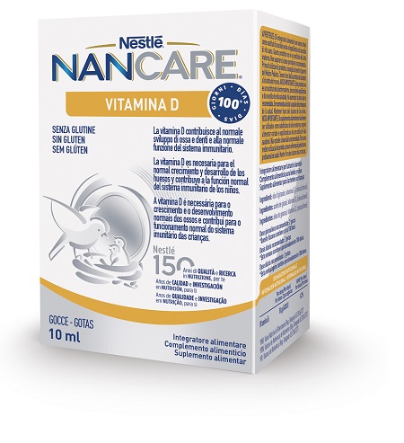 NANCARE VITAMINA D GOCCE 10 ML - Farma Nice