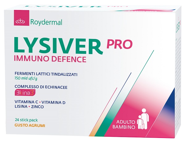 LYSIVER PRO IMMUNO DEFENCE 24 STICK PACK DA 3 G - Farma Nice