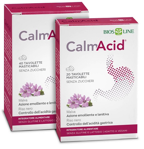 CALMACID 20 TAVOLETTE MASTICABILI - Farma Nice