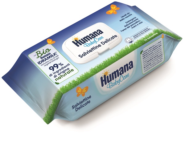 HUMANA BABY CARE SALVIETTE 72 PEZZI - Farma Nice