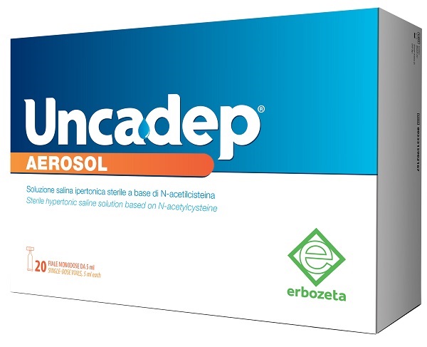 UNCADEP AEROSOL 20 FIALE MONODOSE DA 5 ML - Farma Nice