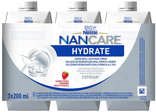 NANCARE HYDRATE LIQUIDO 3 PEZZI DA 200 ML - Farma Nice