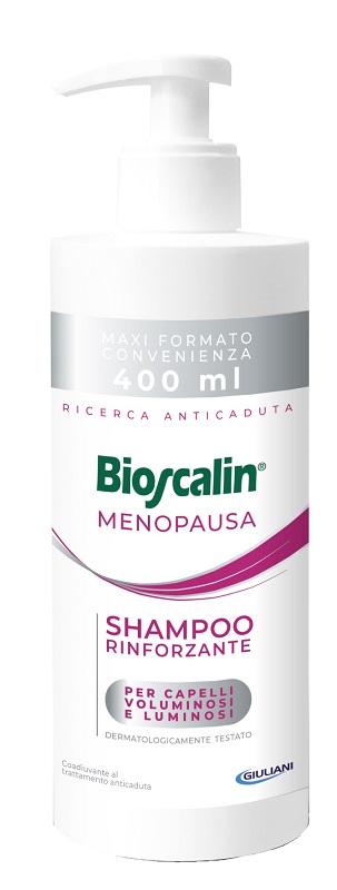 BIOSCALIN MENOPAUSA SHAMPOO RINFORZANTE 400 ML - Farma Nice
