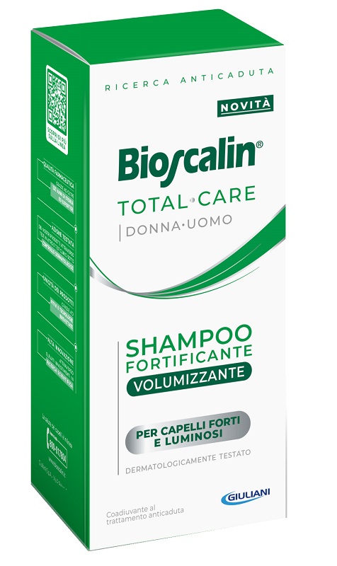BIOSCALIN TOTAL CARE SHAMPOO FORTIFICANTE VOLUMIZZANTE 200 ML - Farma Nice