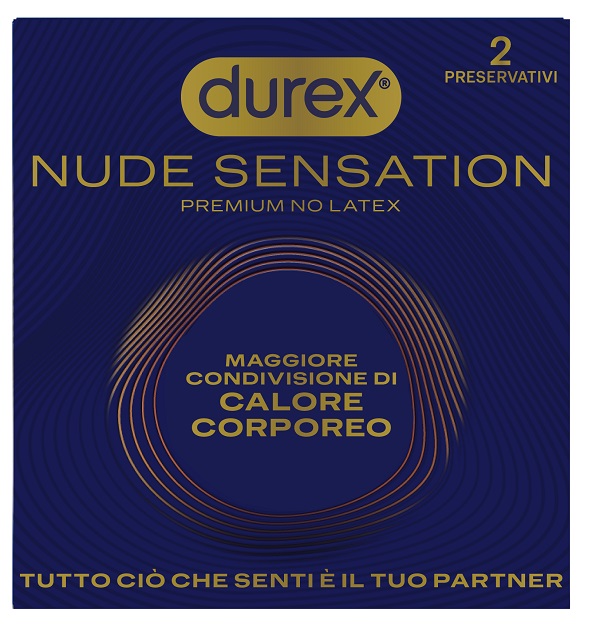 PRESERVATIVO DUREX NUDE SENSATION 2 PEZZI - Farma Nice