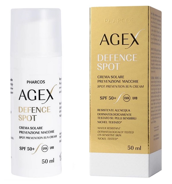 AGEX DEFENCE SPOT PHARCOS CREMA SOLARE PREVENZIONE MACCHIE 50 ML - Farma Nice