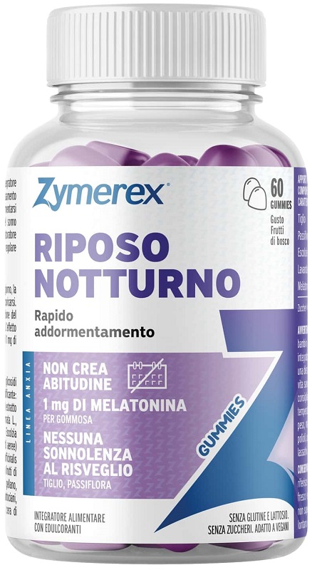 ZYMEREX RIPOSO NOTTURNO 60 GOMMOSE - Farma Nice