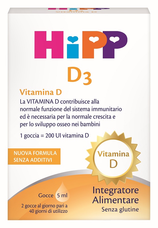 HIPP D3 5 ML NUOVA FORMULA - Farma Nice