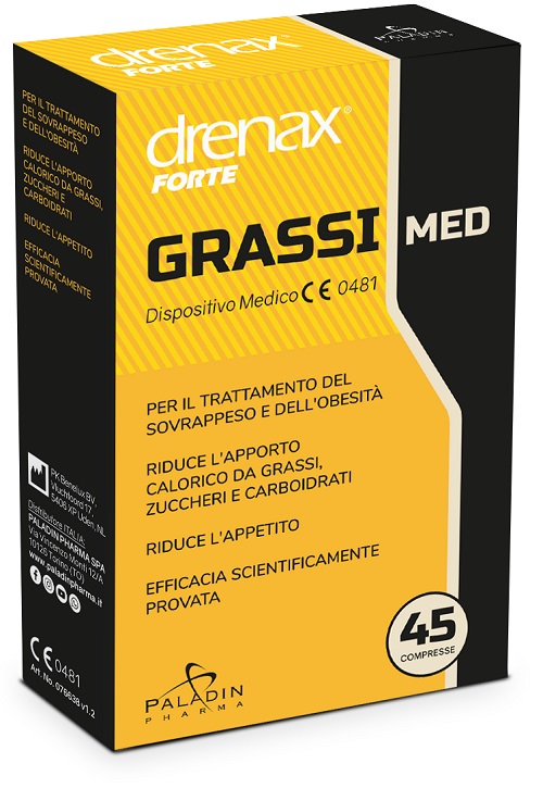 DRENAX FORTE GRASSI MED 45 COMPRESSE - Farma Nice