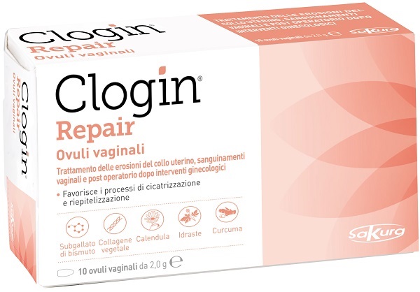 CLOGIN REPAIR 10 OVULI VAGINALI - Farma Nice