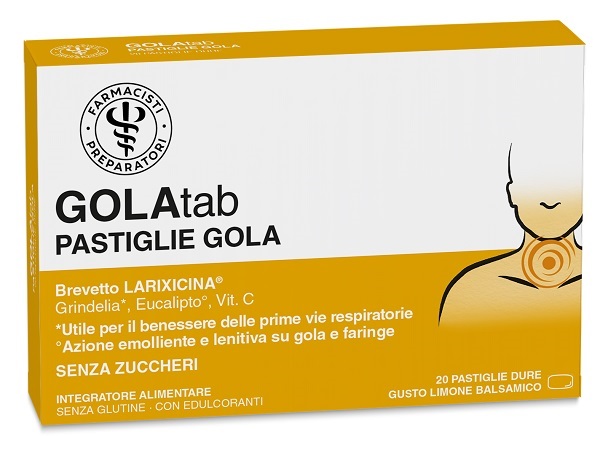 LFP GOLATAB ADULTI 20 PASTIGLIE DURE - Farma Nice