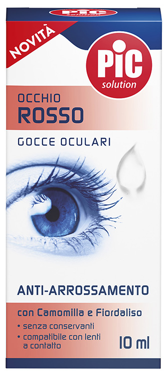 PIC GOCCE OCULARI OCCHIO ROSSO 10 ML - Farma Nice